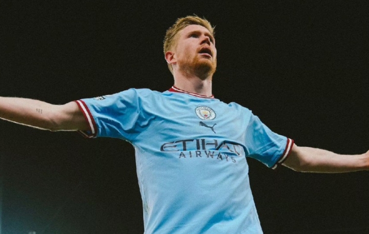 德布劳内传奇落幕，曼城3-1伯恩茅斯，积分来到第三位