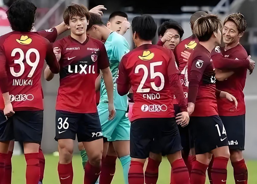 鹿岛鹿角3- 0湘南丽海