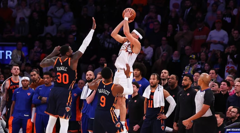 太阳115-102快船,