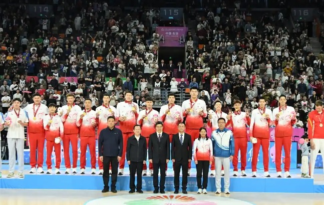 广东全运会男篮夺冠