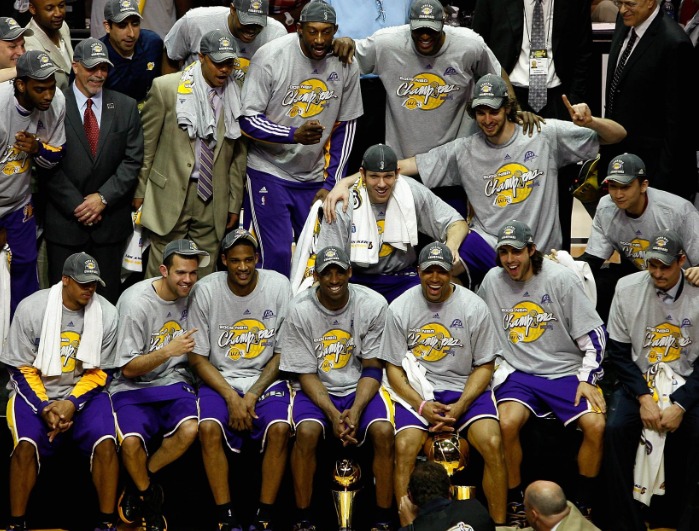 洛杉矶湖人队的阵容