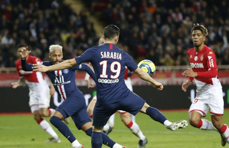 摩纳哥VS巴黎圣日耳曼