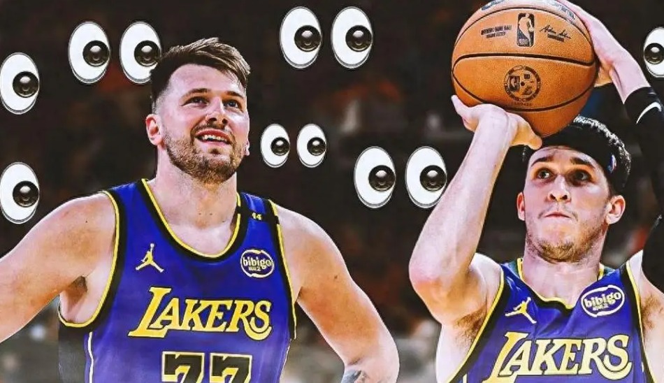 NBA湖人双星闪耀