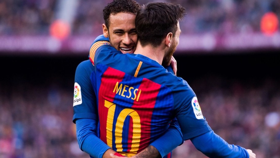 梅西对他和内马尔的离队感到愤怒