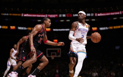 NBA战报：猛龙103-101雷霆，西亚卡姆贡献26分10板