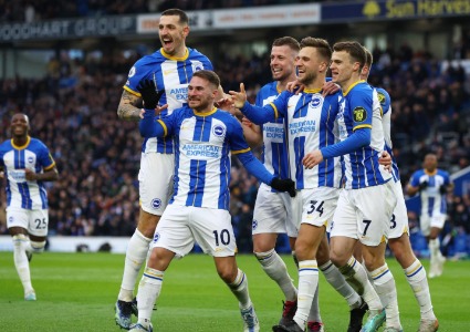 英超联赛：布莱顿 VS 埃弗顿 ，海鸥与太妃糖的欧战门票之争