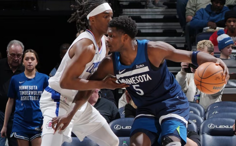 森林狼94-88险胜快船