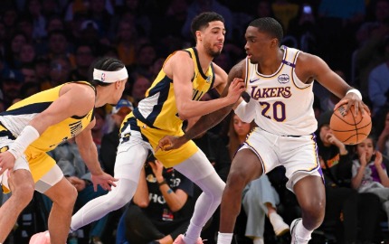 NBA直播：步行者VS湖人，盖恩布里奇的强弱对话